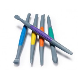 CLAY FINISHING TOOLS (SMALL): STRONG-FIRM SILICONE SET (5PCS)